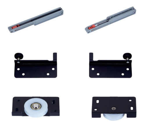Convex next round wood wom wheel axle with buffer